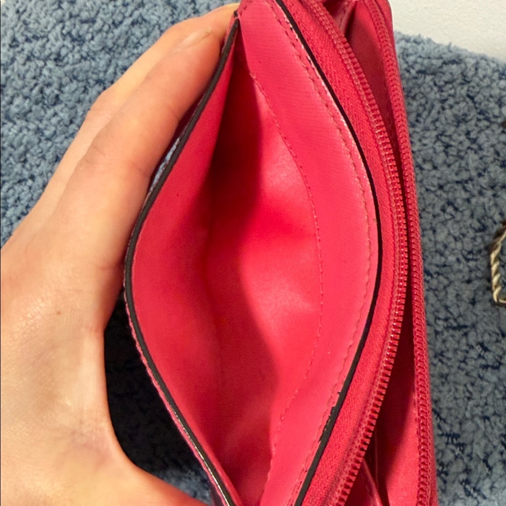 Coach Vibrant Pink Women's Wallet - Picture 5 of 8